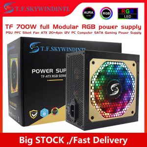 Supplies 700W Power Supply For PC 700W PSU 700w power supply Fully Modular RGB ATX Gaming Computer Power Supply