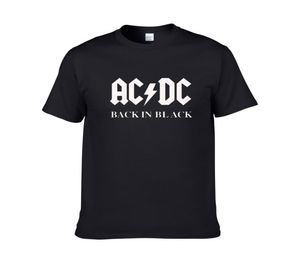 Nowy AC DC Rock T Shirt Mens ACDC Graphic Tshirts