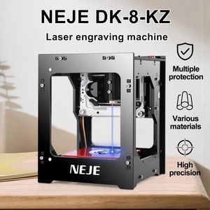 NEJE CNC DIY Laser Machine KZ 3000MW KZ1500MW KZ 2000MW Fast Mini Logo Mark Printer Cutter Woodworking Plástico