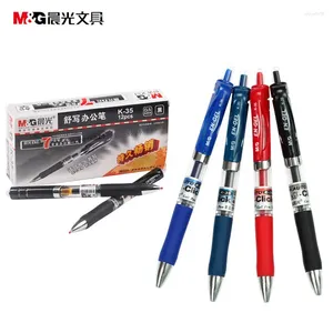 5st/Lot Mg K-35 Press Type Gel Pen 2024 The Concept Design School and Office Stationery