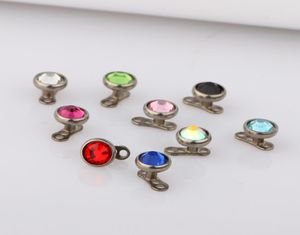 14G G23 Titanium Micro Dermal Anchor 316L Stainless Steel Top and Base Drive Skin Fancy Body Jewelry4310738