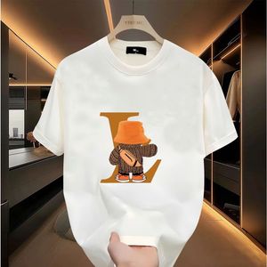 Erkekler Tasarımcı T-Shirt Sıradan Erkekler Kadın T-Shirt Mektupları Stereoskopik Baskılı Kısa Kollu En Çok Satan Lüks Erkek Hip Hop Giyim Asya Boyutu S-4XL