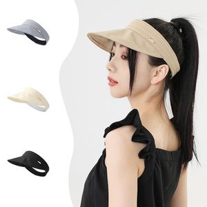 Sun Visors for Women Athletic Sun Sports Hat Visor Adjustable Cap Visor Hats Men Stylish Sun Hat for Golf Running Outdoor Activities