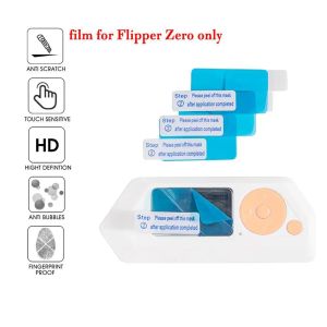 Lautsprecher 3PCS Screen Film Cover Game Console Screen Protector für Flipper Zero Accessoires Jungen und Mädchen Geschenke