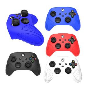 Speakers HOT SALE! Silicone Protective Case Antislip Handle Cover Shell Controller Skin For Xbox Series X S Gamepad Accessories