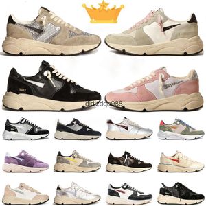 Italien Golden Running Sole Sneakers Dad-Star Shoes Classic White Sequin Dirty Designer Superstar Man Women Trainers Handing Shoes Golden Gäss Casual Shoes Tail Star