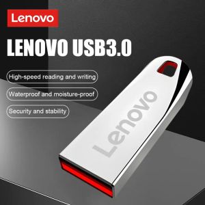 Adattatore Nuovo Lenovo 2TB 1TB USB 3.0 Flash Drive Metal Mini Pendrive 512GB 256GB Stick USB CLE CLE USB Pen Drive 128GB per notebook/PC/TV