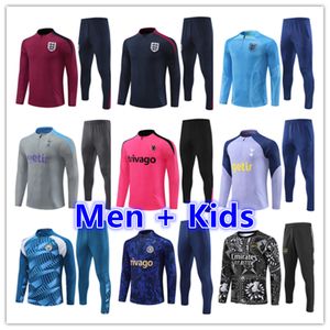 2023 2024 2025 Englands Men Football Track Sotocer Training Suit Jacket Kit 22 23 24 25 Barn Herrtröjor Tracksuits Jogging Kits Survetement Foot Chandal Tuta