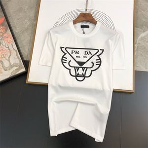 男性女性カジュアルプリントクリエイティブTシャツ通気性Tシャツスリムフィットクルーネック半袖男性ティーブラックホワイトメンズTシャツアジアサイズS-5XL K-11