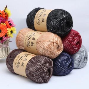 100gBall 325m Knitting Yarn Crochet Needlework Thick Wool Thread For Hand Scarf Sweater 240411