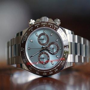 Najwyższa jakość 7750 Ruch zegarków 40 mm 116500 116520 116506 116508 Sapphire Chronograph Automatyczne mechaniczne męskie na rękę 272K240Y