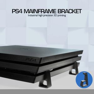 Racks Data Frog 4pcs Horisontell hållare Höjd konsol för PS4 -spelkonsolkylning Fötter för PlayStation4 Slim Pro -speltillbehör