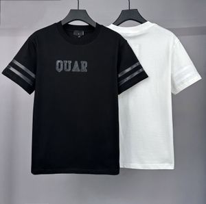 Men's Plus Tees Polos Round T-shirt Plus Size Neck broderad och tryckt Polar Style Summer Wear With Street Pure Cotton 5e3td