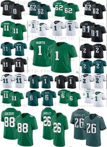 26 Saquon Barkley 11 AJ Brown Football Jersey 1 Jalen gör ont 62 Jason Kelce Jalen Carter 6 Devonta Smith Darius Slay Jr Nolan Carter Goedert Brandon Graham