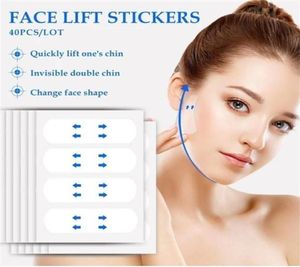 Waterproof Lasting V Face Makeup Adhesive Tape Invisible Breathable Lift Face Sticker Lifting Tighten Chin1499925
