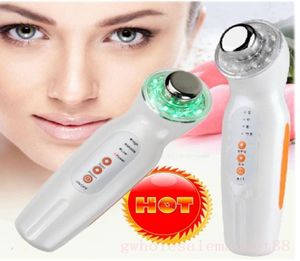 Pon Rejuvenation Color LED Light 3MHz Ultrasonic Skin Facial Massage Anti Age R4101450886