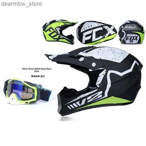 Maschere per biciclette per ciclismo 2023 Casco Motocross Cycling Road Bike Full Face Cate moto Aykwfox Caschi motori