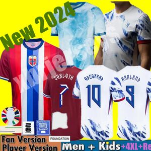 Haaland 24 25 Jerseys de futebol 2024 Copa da Europa Erdegao Sorlot Oscar Bob Ayer Soccer Camise