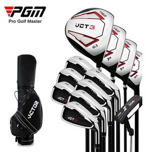 PGM MENS 9/12 Branch Golf Clubs Set VCT Third Generation Right Handed Complete Nybörjare Full Golf Set Rod MTG031 240326