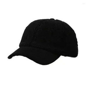 Caps de bola 2024 Autumn e Winter Corduroy Patchwork Color Casquette Baseball Cap Hatback Ajusta Snapback For Men Mulheres 31