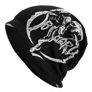 Beralar Ölüm ilanı Death Metal Cap Siyah Band Sıradan Erkekler Kadın Açık Safçular Beanies Şapka Yaz Sıcak Kafa Sarısı Bonnet