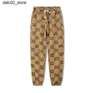 Men's Pants Brand Designer Mens Pants Mens Embroidered G Letter Casual Pants Jogger Bodybuilding Fitness Sports Gym Sweatpants Q240417