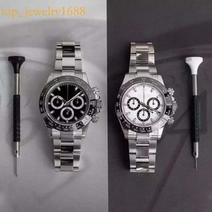 Datona Men's Bang Jason007 Full Diamond 40mm 904l Cosmograph Mechanical Watch Automatic Movement Vipwatch Designer Watch for Man