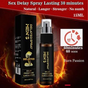 Spray de atraso sexy para homens ejaculação masculina que não é prematuramente