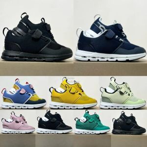 Småbarnsdesignskor på Running Cloud Kids Sneakers Youth Boys Big Kid Federer Tennis Trainers Children Black White Yellow Runner Sneaker Girls Pink Green Blue