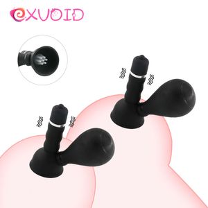 EXVOID Brinquedos Sexy para Mulheres Vibrador Vibrador Vibrador de Silicone 2pcs 2pcs Brecha Vibratando Breat Breatment Clitors Estimulador