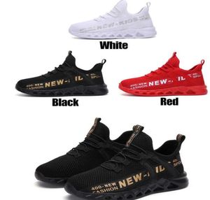 Black Kids Running Sneakers Mesh Tennis Sport Shoes para meninos Casual Casual Casual Mirldes Flusable 7832179