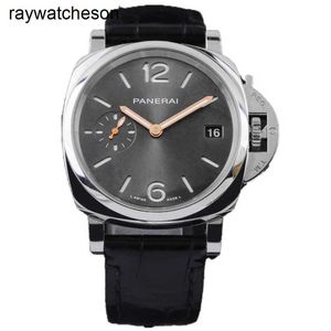 Panerai Luminor Watch Swiss vs Fabrika Üst Kalite Otomatik Pana Hai Lu Min Nuo Du Er Serisi PAM01247 Mekanik Erkek Model