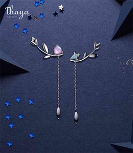 Thaya Design Srebrny Kolor Moonnight Purple Cyrcon Coldings Platinum for Women Midsummer Night039s Dream Fine Jewelry 210618995767