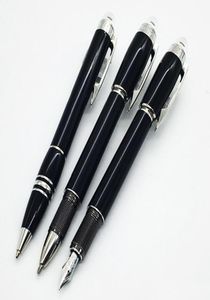 Canetas de luxo Yamalang Crystal Head Black Resin Ballpon Pen Star Series8511214