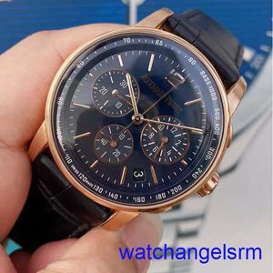 AP Mechanical Forist Watch Code 11.59 Series 26393or Rose Gold Blue Plate Mens Fashion Leisure Business Sports Machinery Back Transparent Watch