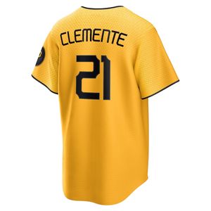 Jerseys de beisebol personalizados homens mulheres jovens garotos Roberto Clemente