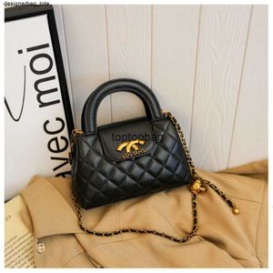 Designer Luxury fashion Tote Bags Mini Lingge Chain Small Bag for Women 2024 New Fashion Versatile Handheld Small Square Bag Korean Single Shoulder Crossbody Bag