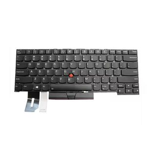 Nuova tastiera nera USA retroilluminata PK131BR1B00 per Lenovo ThinkPad E490S R490 L390