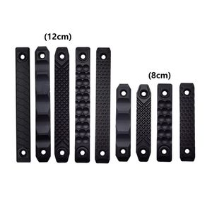 4pcs/Set Tactical Outdoor Activities Equipment Metal Rail Upper Covers Rear Bracket Adapter for MLOK Keymod Hunting Accessories