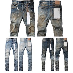 Designer jeans mens jeans for men women pants purple jeans summer hole miri jeans embroidery quilting ripped for trend brand vintage pant mens slim purple jeans yu