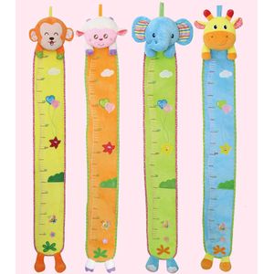 Baby Toys Säuglingskinder Height Mess Wandaufkleber Wachstum Wachstum Rasseln Bildungsspielpuppe für Kinder Neugeborene