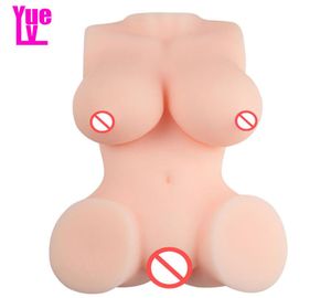 Юэльв мужской мастурбатор секс -кукла для мужчин с грудью и киской девственной большой зад