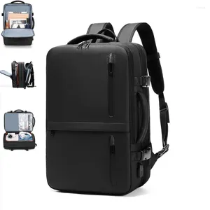Backpack 2024 Multifunctional Men's Dry And Wet Separation Business Oxford Cloth Waterproof Travel Bag Mochila Sacs