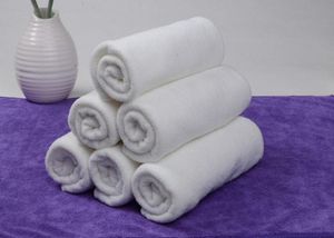 Ny 5st Cotton Hand Bath Handduk tvättdukar salong spa el beach vit 3060 cm p057682687