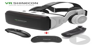 2022 Neue VR -Brille Virtual Reality 3D VR Gläser Google Cardboard Headset Smartphone iOS Android Virtuelle Brille mit Gamepad7358102
