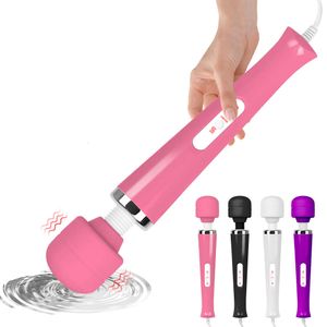 Olo Erotic Toy 10 Speeds EU/USプラグビッグサイズAVロッドスティックバイブレーター女性のためのセクシーなおもちゃ