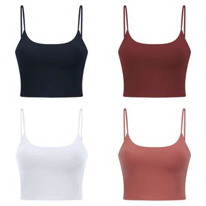 Traceless L_238a tunn långlinje Bra Yoga Topps Slim Sports Bras Fiess Tank Tops S S S S S S S S