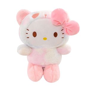 22 cm Regenbogen Kawaii Stofftopper Kuromi meine Melodie weiche Puppen Kinder Sanrioed Schlüsselbund Plüsch