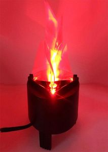 Virtual Fake Fire Flame Stage Lights LED Tyg Silk Flame Lighting For Party KTV Bar Holiday Entertainment Halloween Haunted2284836