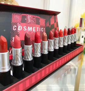 Nowe przybycie Makeup Cosmetics 1984 Moment syrenki Matte Lipstick 12 Colours Lipstick Set Ship5719132